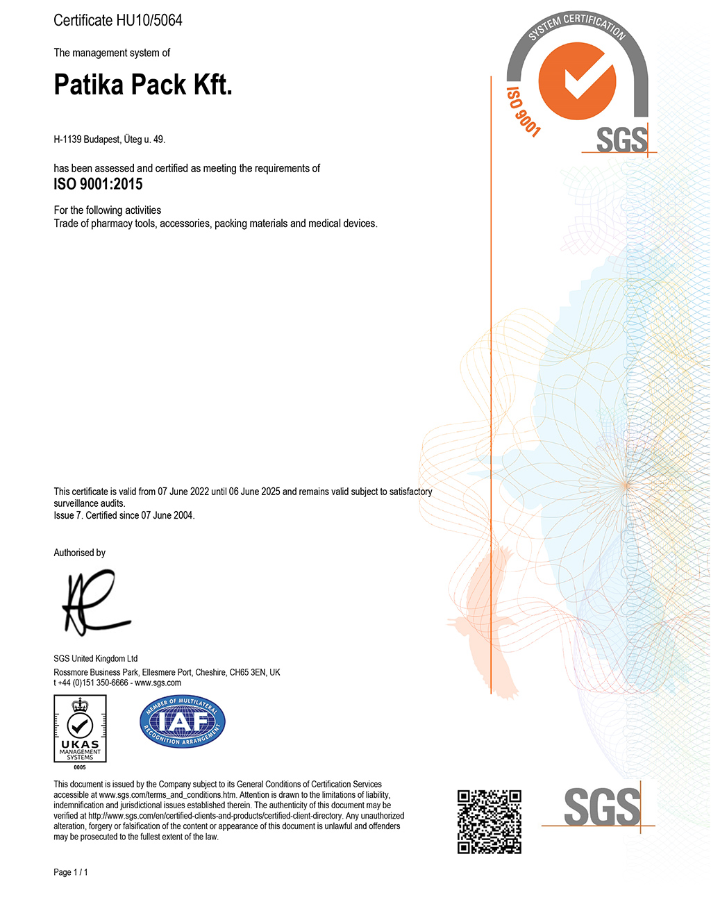ISO angol