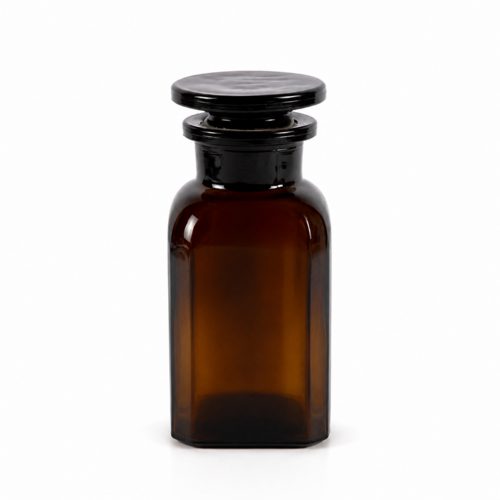 Állványüveg – 100 ml barna - 1x