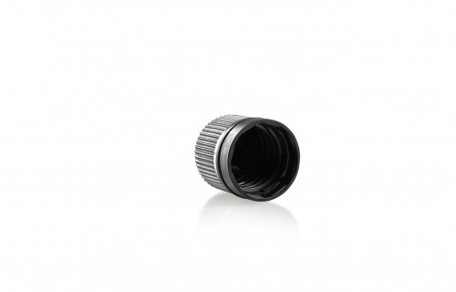 Műanyag kupak GZ - A - Ø18mm, fekete, 100x