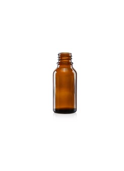 Folyadéküveg 20 ml, Ø18 mm, barna,– 143x 