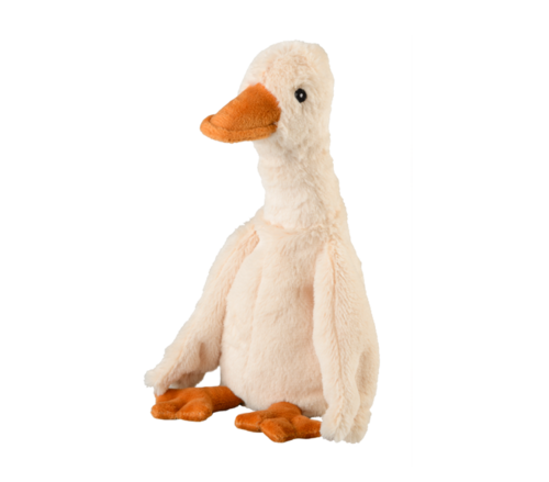 Warmies melegíthető plüss: Mini liba, fehér - 21 cm, levendula illatú
