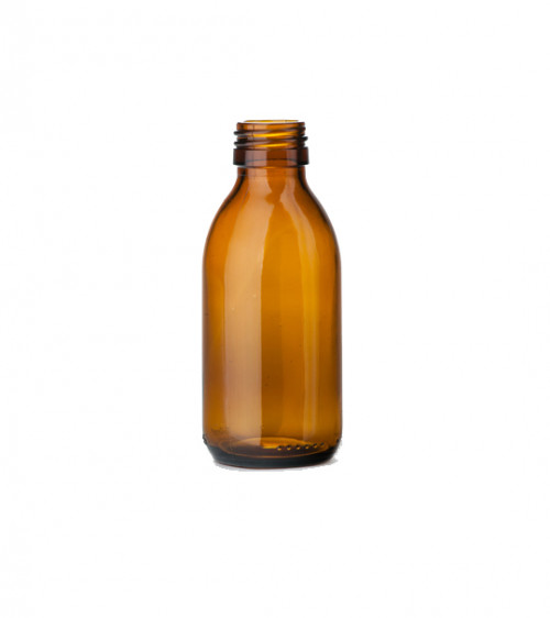 Folyadéküveg 150 ml, Ø28 mm, barna – 88x
