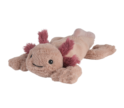 Warmies melegíthető plüss: Mini axolotl, rózsaszín - 30 cm, levendula illatú