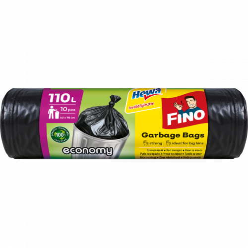 Műanyag szemeteszsák FINO Economy 10db/csomag 110l
