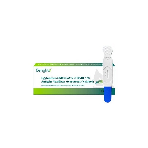 Beright SARS-CoV-2 Ag antigén nyalókás gyorsteszt otthoni felhasználásra - 1x