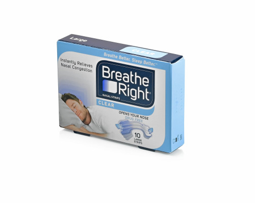 Breathe Right orrtapasz Clear,  L – 10x