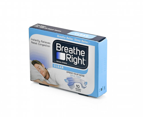 Breathe Right orrtapasz Clear,  S/M – 10x  