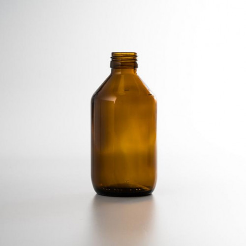 Folyadéküveg 250 ml, Ø28 mm, barna – 51x