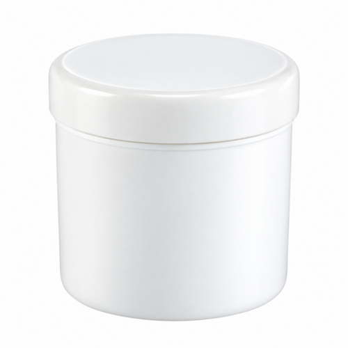 Műanyag tégely csavaros tetővel - 540 ml, 92x