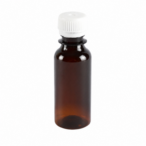 PET flakon, barna M - 20 ml, Ø18 szájméret, 100x