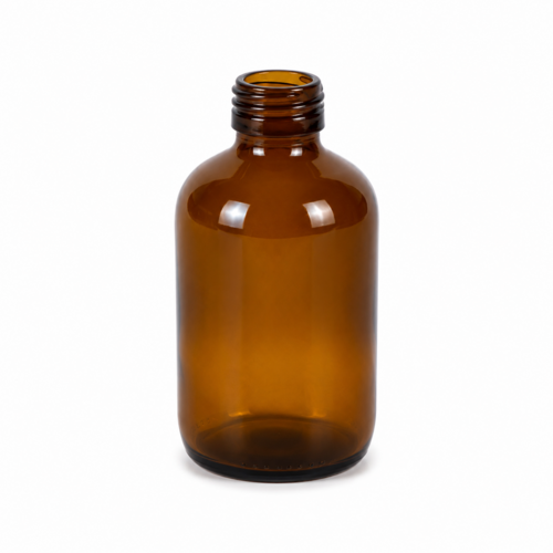 Folyadéküveg 125 ml, Ø28 mm, barna -  80x