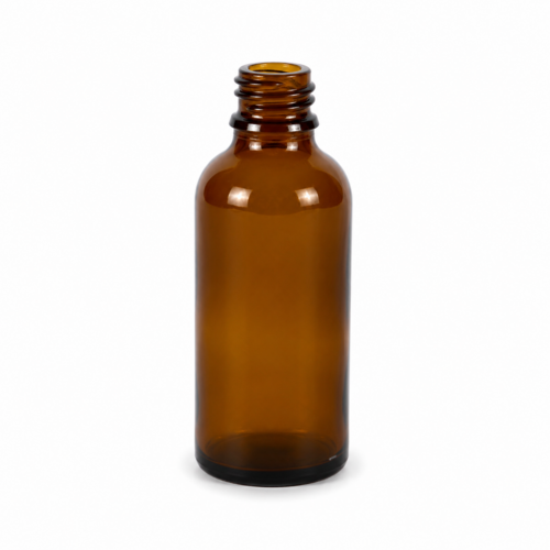 Folyadéküveg 50 ml, Ø18 mm, barna - 117x