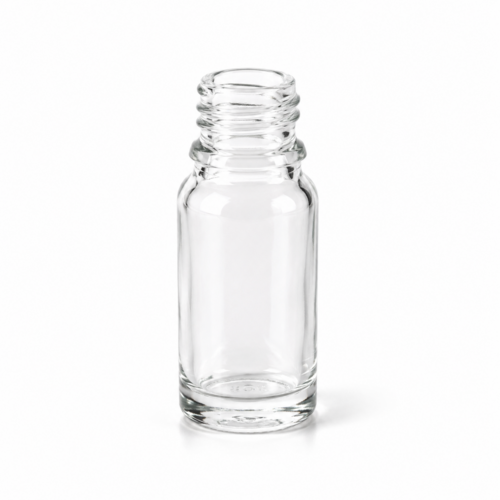 Folyadéküveg 10 ml,  Ø18 mm, víztiszta – 160x