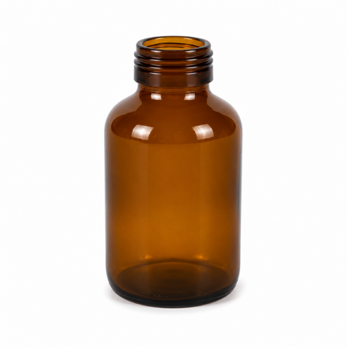Folyadéküveg 100 ml, Ø28 mm, barna – 88x