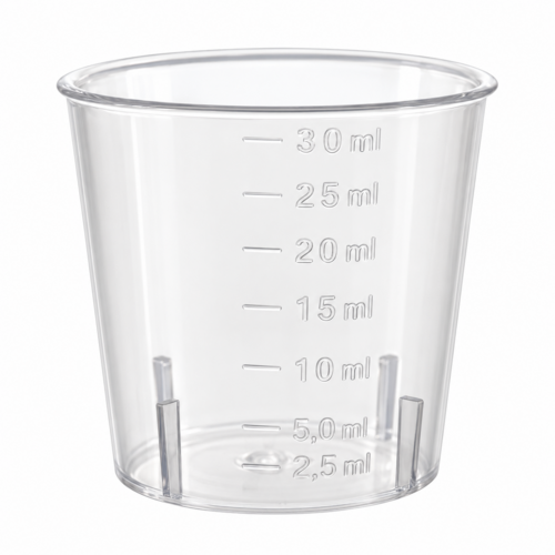 Adagoló pohár - 2.5-30 ml, 50x