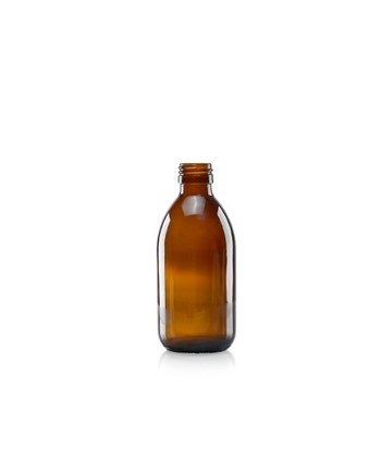 Folyadéküveg 200 ml, -A- Ø28, barna – 64x