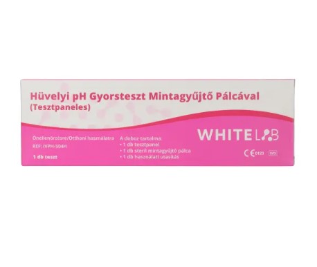 WHITELAB Hüvelyi PH gyorsteszt hüvelyváladékból 1x