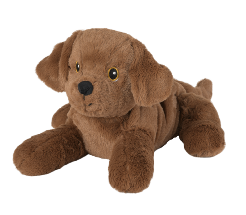 Wamies melegíthető plüss: Labrador, barna 37 cm, levendula illatú 1x