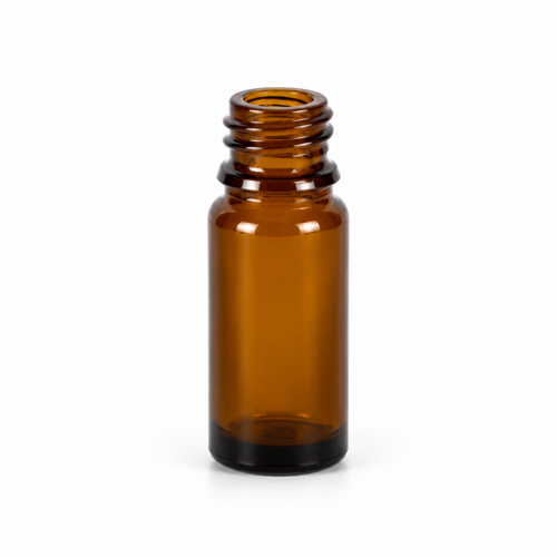  Folyadéküveg 10 ml,  Ø18 mm, barna - 192x 