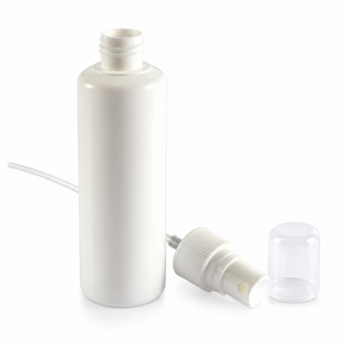 Pumpás flakon, fedett fehér - 120 ml, 20x