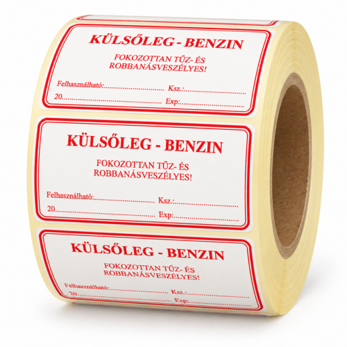 Külsőleg - Benzin - 30x60 mm, 1000x