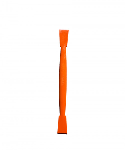 Műanyag dupla spatula, piros - 180 mm, 1x
