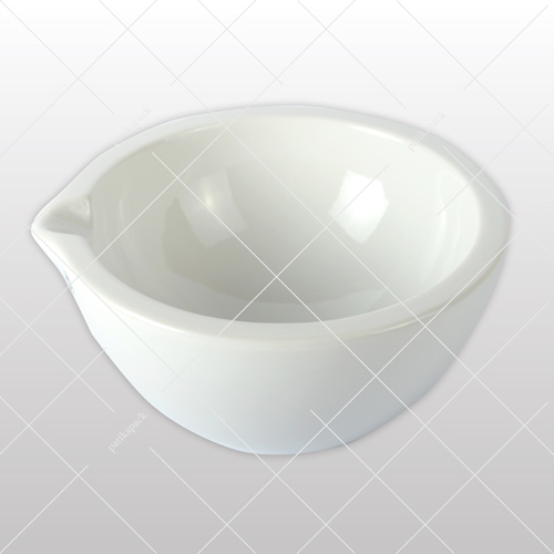 Porcelán dörzsmozsár, mázas - Ø180x92 mm, 1x