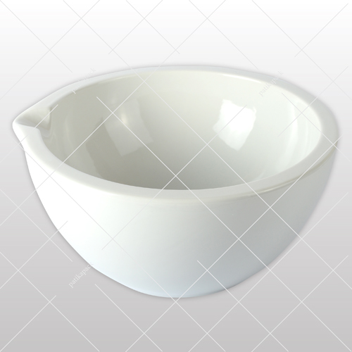 Porcelán dörzsmozsár, mázas - Ø250x132 mm, 1x