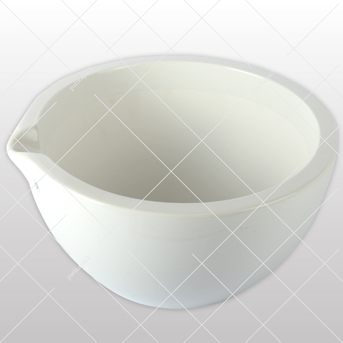 Porcelán dörzsmozsár, máz nélküli - Ø300x150 mm, 1x