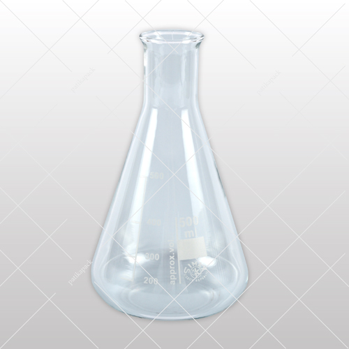 Erlenmeyer lombik, szűk - 500 ml, 1x