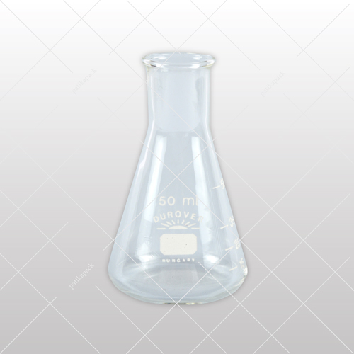 Erlenmeyer lombik, szűk - 50 ml, 1x