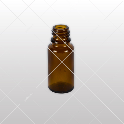 Folyadéküveg 15 ml, barna – 152x