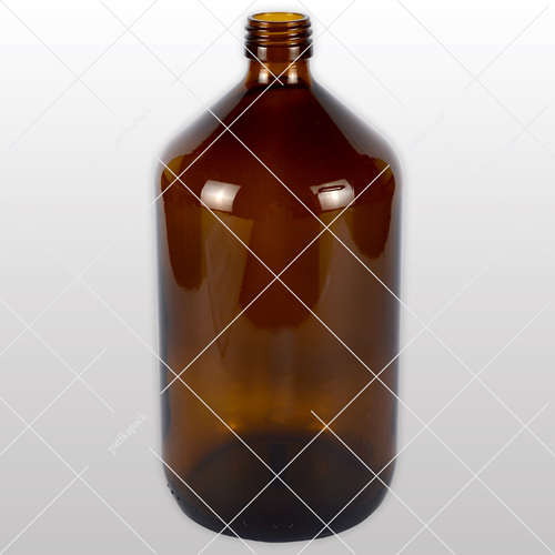Folyadéküveg 1000 ml, barna – 14x