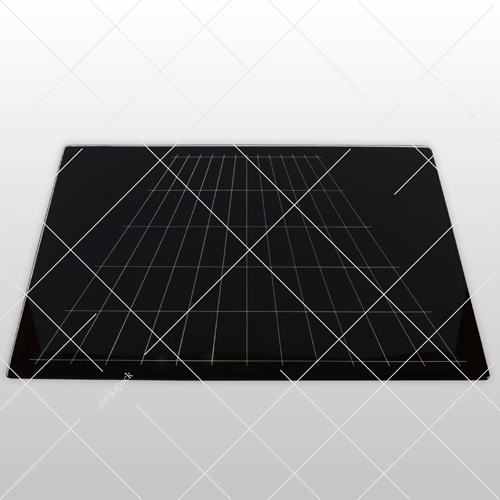 Kúprúdosztó tábla, fekete - 310x410 mm, 1x