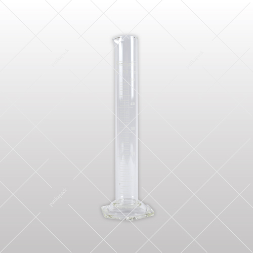 Üveg mérőhenger, 50 ml - Ø25x195 mm, 1x
