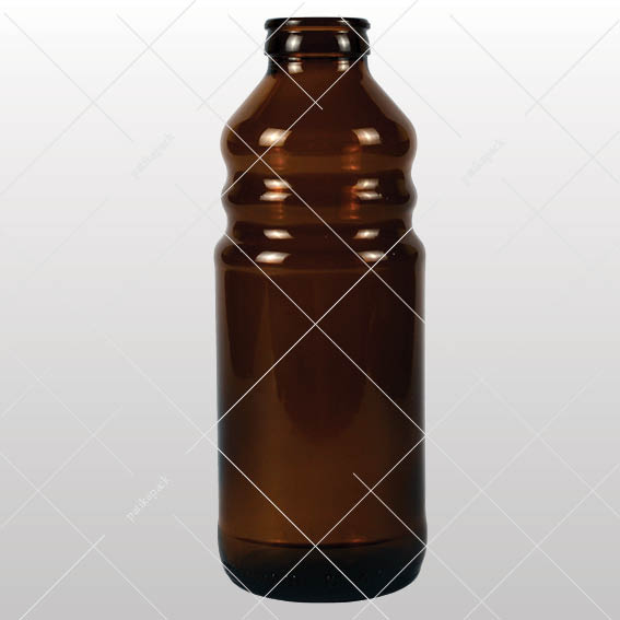 Olajos üveg, barna – 250 ml, 21/20 szájméret,  51x