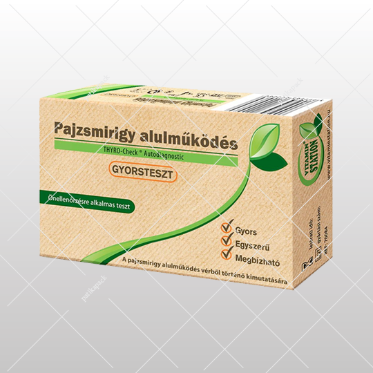 Pajzsmirigy alulműködés gyorsteszt - 1x