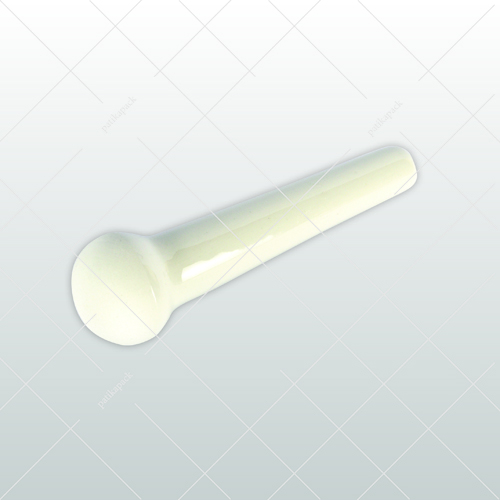 Porcelán pisztillus, máz nélküli - 130 mm, 1x
