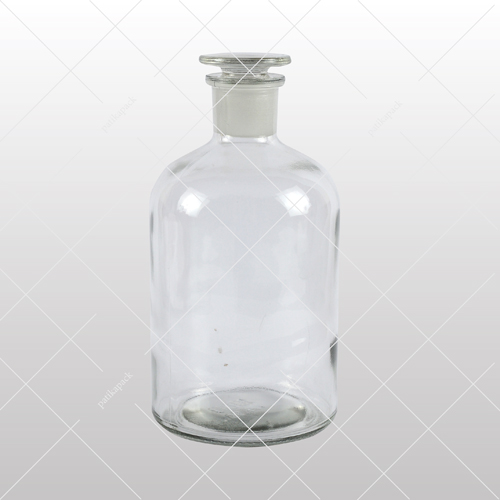 Raktári folyadéküveg – fehér, 1 l