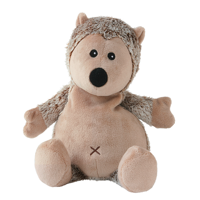 Warmies: melegíthető plüss - süni, barna - 31 cm, levendula illatú,  1x