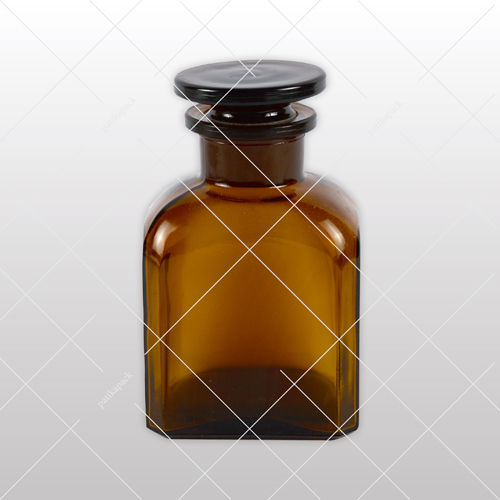Állványüveg – 150 ml barna