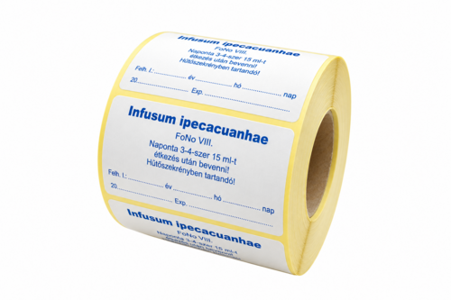 Infusum ipecacuanhae - 40x70 mm, 1000x