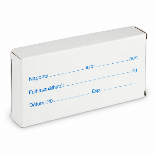 Porfaltkarton/Pordoboz - 55x110x18 mm, 50x