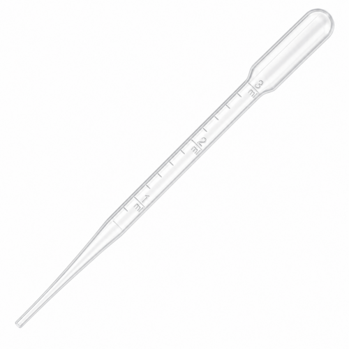 Műanyag pasteur pipetta, 3ml - 50x