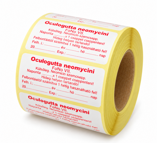 Oculogutta neomycini - 22x55 mm, 1000x