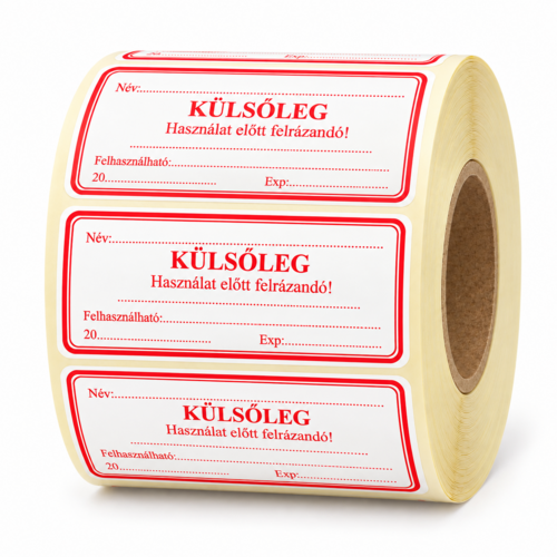 Külsőleg - Használat előtt felrázandó - 30x60 mm, 1000x
