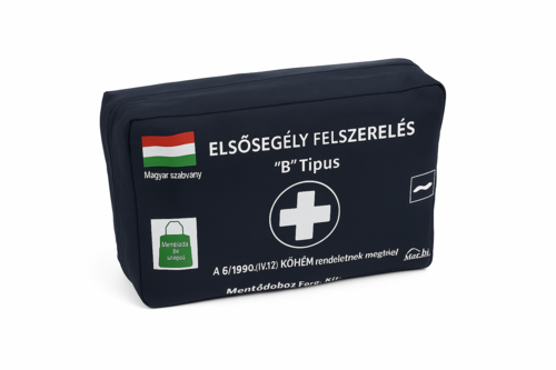 Elsősegély felszerelés, B-típus - személyautókhoz, tehergépkocsikhoz - 1x