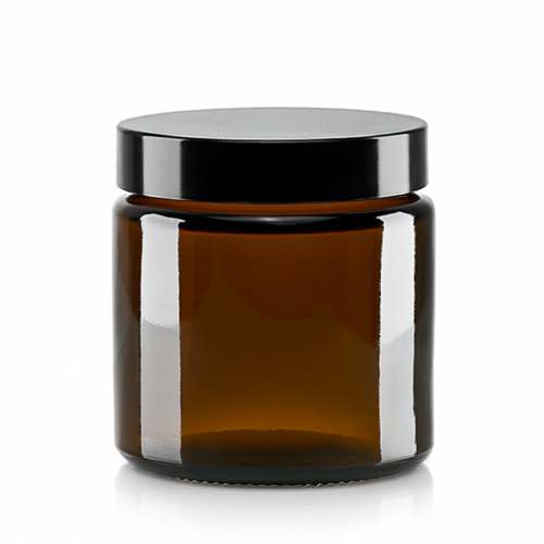 Üvegtégely + fekete tető 30ml 90x