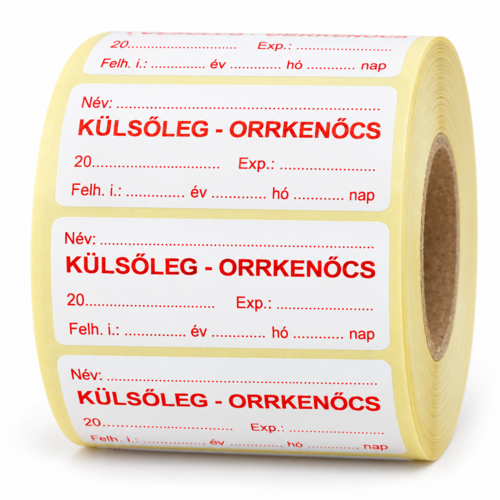 Külsőleg - Orrkenőcs - 22x55 mm, 1000x