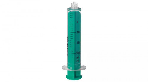 Egyszer használatos fecskendő, 2 részes Luer csatlakozással - 20ml 10x